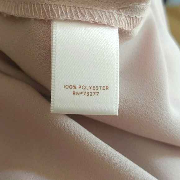 ✨HP✨ Lauren Conrad Button Down Top with Neck Tie - Size M - Picture 10 of 12